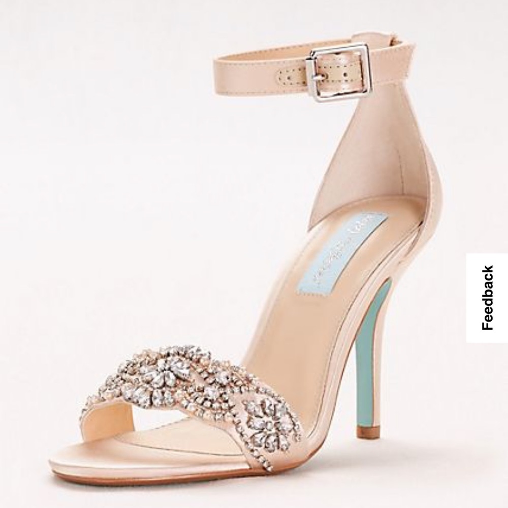 EMBELLISHED HIGH HEEL SANDALS WITH ANKLE STRAP SBJUNO